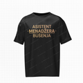 "Asistent menadžera bušenja" - Kratka majica s tiskom