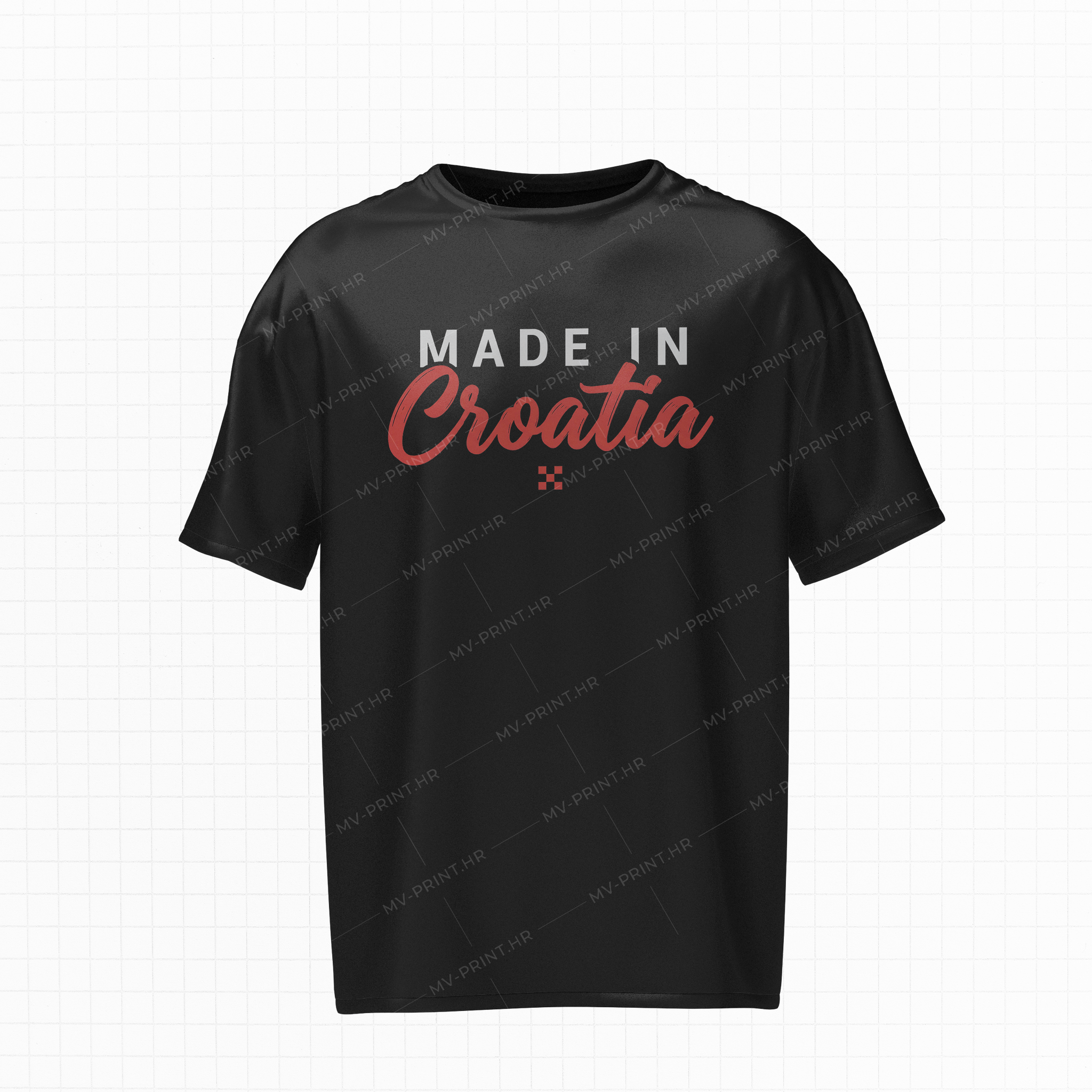 "Made in Croatia" - Kratka majica s tiskom